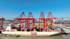 Taicang Port Trade Scenery
