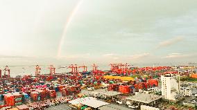Taicang Port Trade Scenery