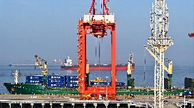 Taicang Port Trade Scenery