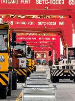 Taicang Port Trade Scenery