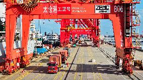 Taicang Port Trade Scenery
