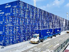 Taicang Port Trade Scenery