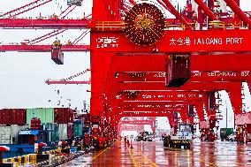 Taicang Port Trade Scenery