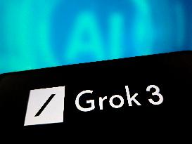 Illustration Grok 3