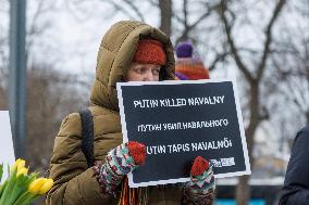 Alexei Navalny memorial rally