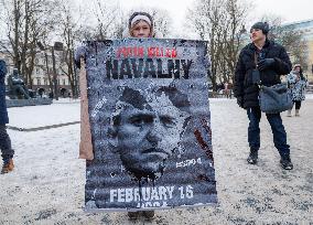 Alexei Navalny memorial rally