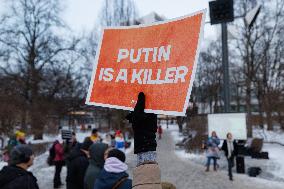 Alexei Navalny memorial rally
