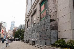 An Closed Gucci Store in Shanghai
