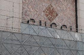 An Closed Gucci Store in Shanghai