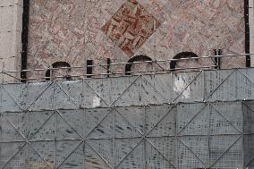 An Closed Gucci Store in Shanghai