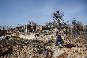 Front-line Orikhiv in southeastern Ukraine
