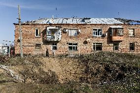 Front-line Orikhiv in southeastern Ukraine