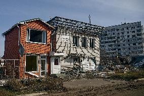 Front-line Orikhiv in southeastern Ukraine