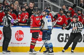 Ottawa Charge  Vs Toronto Sceptres PWHL Takeover Tour Match In Edmonton