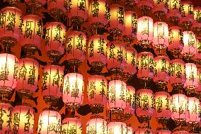 Lantern Wall in Nanning