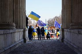 Rally In Munich Against The Russian War In Ukraine