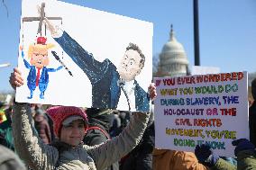 Anti-Trump Protest - DC