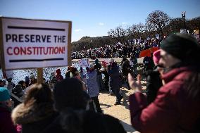 Anti-Trump Protest - DC
