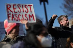Anti-Trump Protest - DC
