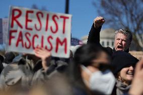 Anti-Trump Protest - DC