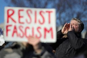 Anti-Trump Protest - DC