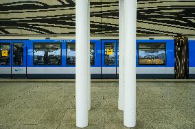 Metro Station To Allianz Arena FC Bayern Munich