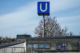 Metro Station To Allianz Arena FC Bayern Munich