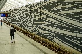 Metro Station To Allianz Arena FC Bayern Munich