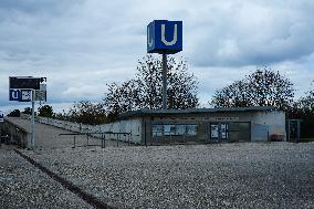 Metro Station To Allianz Arena FC Bayern Munich