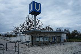 Metro Station To Allianz Arena FC Bayern Munich