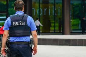 Police Presence In Frankfurt