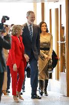 Royals At Meeting With Royal Board Of Royal Collections - Madrid