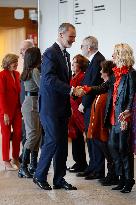 Royals At Meeting With Royal Board Of Royal Collections - Madrid