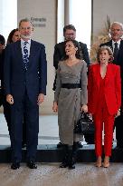 Royals At Meeting With Royal Board Of Royal Collections - Madrid