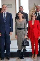 Royals At Meeting With Royal Board Of Royal Collections - Madrid