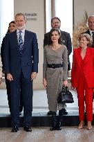 Royals At Meeting With Royal Board Of Royal Collections - Madrid