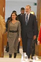 Royals At Meeting With Royal Board Of Royal Collections - Madrid