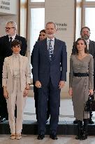 Royals At Meeting With Royal Board Of Royal Collections - Madrid