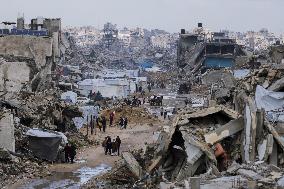 Northern Gaza In Ruins After 15 Months Of War