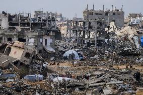 Northern Gaza In Ruins After 15 Months Of War