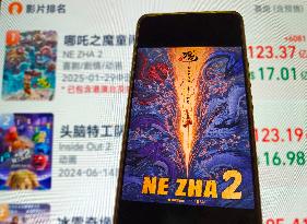 Illustration Ne Zha 2 Box Office