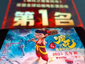Illustration Ne Zha 2 Box Office