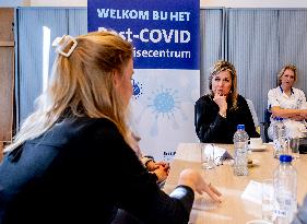 Queen Maxima Visits Post-COVID Expertise Center - Rotterdam