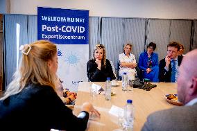 Queen Maxima Visits Post-COVID Expertise Center - Rotterdam