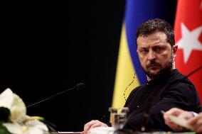 Zelensky And Erdogan Press Conference - Ankara