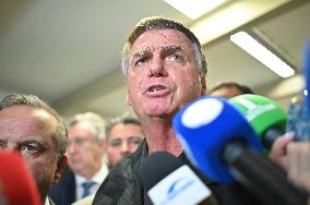 Former President Of Brazil Jair Bolsonaro