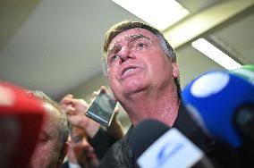 Former President Of Brazil Jair Bolsonaro