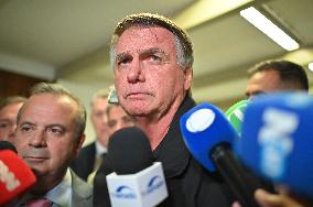 Former President Of Brazil Jair Bolsonaro