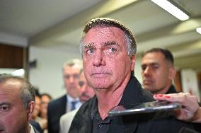 Former President Of Brazil Jair Bolsonaro