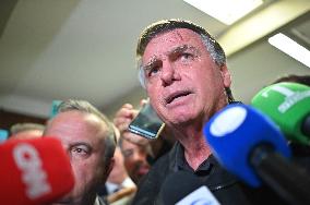Former President Of Brazil Jair Bolsonaro